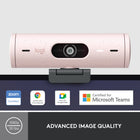 Logitech Brio 500 Full HD Webcam with Auto Light Correction - Auto-Framing -Rose-Auto Light Correction (RightLight 4): RightLight 4 video lighting technology automatically adjusts to the lighting in your environment, so you can be seen clearly even in low light