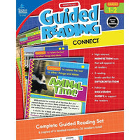 eBook: Carson Dellosa Publishing Ready to Go Guided Reading: Connect - Grade 1 - 2-Complete guided reading set with 6 copies of 6 leveled readers - 36 readers total!