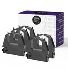Premium Tape Fujitsu DL3700/3800 Alternative Ribbon - Black - 5 Pack-Compatible