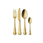 Casa Domani Castello Champagne 16-Piece Flatware Set-This flatware set is made from stainless steel