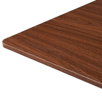 Zuo Valleta Bar Table - Brown-Faux Wood MDF square shape tabletop