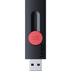 Lexar JumpDrive Dual Drive D300 USB 3.2 Gen 1 Type-C - 128GB - Black-Features a stylish housing and a retractable design to protect the connectors