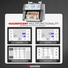 Cassida Mixed Denomination Single Pocket Currency Counter (CAD/USD) with Advanced Counterfeit Detection-6