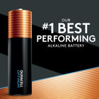 Duracell Optimum AA Batteries - 8 Pack-Reclosable Package: Duracell Optimum batteries come in a reclosable package for quick, easy access and storage