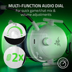 Razer Blackshark V2 Pro (Xbox Licensed) Wireless Esports Headset for XBSX - White-Razer triforce titanium 50 mm drivers: Clear, Powerful Sound. Upgraded with titanium-coated diaphragms for enhanced clarity, our wireless gaming headset for Xbox or PlayStation / PS5 features a patented design separates the driver into 3 parts for individual tuning of highs, mid, and low. This results in a more dynamic sound profile with brighter, clearer mids, richer trebles, and deeper, more powerful bass