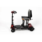 Monarch Genie Lightweight Folding Mobility Scooter - Red-Folds in approximately 5 seconds for quick and convenient handling