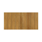 Modway Meadow Outdoor Patio Teak Wood Coffee Table - Natural Taupe-Weather-Resistant