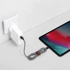 Native Union Belt USB-C to USB-C 1.2m Cable - Zebra-For Type-C phones & tablets. Stay tangle-free with the genuine leather strap