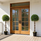 Outsunny 4' Artificial Laurel Tree in Pot - Green - 2 Pack-Suitable for home, offices, and more 