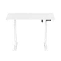 Uplite Electric Height Adjustable Standing Desk - White-Easy up-and-down control provides height adjustment from 720-1180mm/28.3-46.5", allowing effortless shift from sitting to standing working position