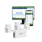 Emporia Vue 3 Smart 3-Phase Home Energy Monitor-Installs inside most residential circuit panels using clamp on sensors for simple integration with existing electrical systems, panels that only allow access to busbars may not be compatible so the electrical panel should be inspected before installation to confirm compatibility