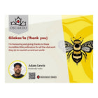 Oscardo Gilakas'la (Thank You) by Adam Lewis Phone Bag-Compact & Ethical Design - Made from durable synthetic leather in a convenient 13cm x 20cm x 4cm size, with royalties paid to the artist or their estate for every purchase