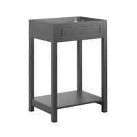 Modway Altura 24" Bathroom Vanity Cabinet - Grey-Modern Bathroom Vanity Cabinet