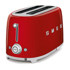 SMEG 4-slice Long Slot Retro Toaster - Red-Get the best comfort with the automatic slices popup