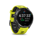 Garmin Forerunner 965 GPS Running, Triathlon Smartwatch-Carbon Gray DLC Titanium Bezel,Black Case,Amp Yellow/Black Silicone Band-Training readiness score is based on sleep quality, recovery, training load and HRV status to determine if you're primed to go hard and reap the rewards (data presented is intended to be a close estimation of metrics tracked)