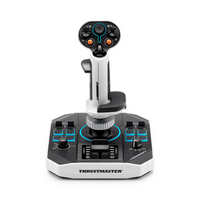 Thrustmaster Sol-R 1 Space Exploration Flightstick for PC-The perfect joystick to conquer the stars: 1 detachable ambidextrous grip and a base including a central throttle, totaling 44 action buttons Windows 11/10