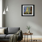 Lab Work by Jenny Foster - Framed Print - 33" x 43"-Ready to hang - arrives fully assembled
