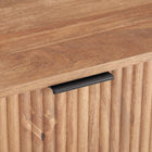 Manhattan Comfort DUMBO 20.07" Modern 2-Drawer Nightstand - Golden Brown-Leg Height: 5.9 in