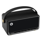 Edifier MP330 BT Wireless Hi-Res Audio Portable Retro Wood Speaker wiith 20W RMS Stereo Sound - Black-Hi-res audio certified: Supporting high-resolution audio up to 24-bit/96kHz, the MP330 ensures the accurate reproduction of every detail in your music, streamed seamlessly through the USB-C port
