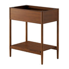 Modway Zaire 30" Bathroom Vanity Cabinet - Walnut-Sink Basin and Fixtures Not Included