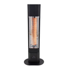 EnerG+ 1500-Watt Infrared Floorstanding Electric Outdoor Heater with Wifi-Portable, compact and lightweight, perfect for use anywhere. Ideal for relaxing or entertaining in your room or backyard.