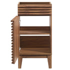 Modway Render 18" Bathroom Vanity Cabinet - Walnut-Assembly Required