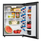Danby 2.6 cu. ft. Compact Fridge - Stainless Steel-Environmentally friendly R600a refrigerant