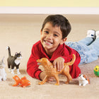 Learning Resources Jumbo Pets - Set of 6 -Size: 3 3/4"(L) smallest animal measures, 7 1/2"(L) largest animal measures