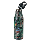 General Supply Goods + Co Stainless Steel Tumbler - 600 ml - Blue-Colourful woodland print adds playful style