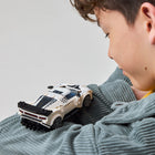 LEGO Speed Champions Bugatti Centodieci Hyper Sports Car-Authentic Bugatti details - Bugatti LEGO mini car includes the 5 round air-intake features on the side, unique rims, headlights, horseshoe radiator grille, overhanging rear wing and 4 rear tailpipes