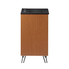 Modway Energize 24" Bathroom Vanity - Cherry/White/Black-MDF and Particleboard Construction