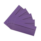 JAM Paper #10 Business Envelopes, 4 1/8 x 9.5, Dark Purple, 100 Pack (563912516g)-Opening: booklet