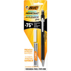 BIC Break-Resistant Pro Mechanical Pencils with Extra Strong Lead & Shock-Absorption - 0.7mm-BIC Break Resistant Pro mechanical pencil with premium professional barrel