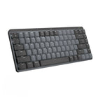 Logitech MX Mechanical Mini Minimalist Wireless Illuminated Keyboard - Tactile-Fluid and quiet mechanical typing: MX Mechanical Mini keyboard features Tactile Quiet switches that deliver next-level feel and flow with less noise - Clicky and Linear switches are also available