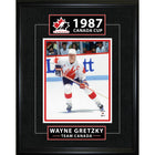 Frameworth Wayne Gretzky Classic Series 1987 Canada Cup - Framed Print - 16" x 20"-Officially licensed Team Canada hockey print featuring Wayne Gretzky in the legendary 1987 Canada Cup