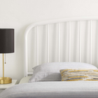 Modway Nova Metal King Headboard - White-Height Adjustable