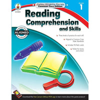 eBook: Carson Dellosa 104619-EB Reading Comprehension and Skills - Grade 1-You will receive two emails: one confirming your entire order, and one with a "Download Software" buttonYou can download immediately or return to your email to download later