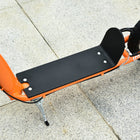 Aosom Kids Scooter with Adjustable Handlebar, Front and Rear Dual Brakes - Orange-Colour: Orange 