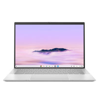 ASUS ExpertBook CX54 14" Laptop - Intel Core Ultra 5-115U - 16GB RAM - 512GB SSD - Chrome OS-Minimalist frame helps showcase the bright, clear and expansive 14-inch 16:10 optional touchscreen display, with a crisp 2560 by 1600 (WQXGA) resolution for superb clarity and detail