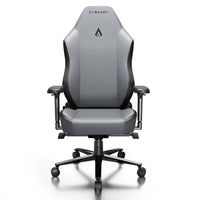 Cybeart X11 Grey Apex Series Gaming Office Chair - Grey-Certified by TÜV SÜD to endure over 1,000,000 abrasion cycles and proven to be 50x more durable than standard leatherette. Resistant to fire, humidity, sweat, scratches, UV exposure, and colour fading