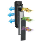 GermGuardian AC5350BCA True HEPA Elite Tower Air Purifier - Black-Noise dB-High: 60 dBa, Noise dB-Low: 40 dBa