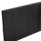 Modway Robbie Wood Twin Headboard - Black-Interchangeable Bed Frame Options