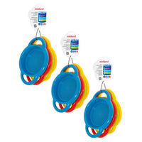 Miniland Sieves - 4 Per Pack - 3 Pack-Comes in 4 bright colours: yellow, red, blue and green