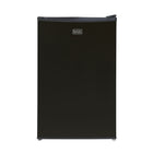 BLACK+DECKER 4.3 cu. ft. Freestanding Mini Fridge with Freezer - Black-Compact & Stylish: The sleek, modern design - available in black, stainless look vinyl, and white - is perfect for college dorm rooms, offices, garages, home bars, small apartments, and RV campers