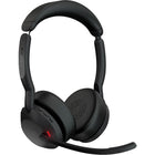 Jabra Evolve2 55 Link380a USB-A Stereo Wireless Headset - Unified-Stereo Design with Foam Cushions