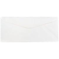 JAM Paper #14 Business Commercial Envelopes, 5 x 11.5, White, 1000 Pack (53273B)-White