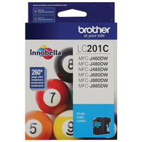 Brother LC201 High Yield Ink Cartridge, Cyan (LC201CS)-Cyan