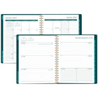Mead 2027 Large Weekly/ Monthly Planner - 11-¼" H x 9" W - Linear Geo - Bilingual-Full 15 months of weekly/monthly planning + 3 monthly page spreads
