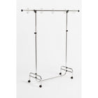 Pacon Adjustable Pocket Chart Stand - Metal Locking Casters - Adjustable to 78"-Adjustable pocket chart stand that adjusts from 48"H to 78"H and 42"W to 77"W