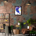 Brayden Point Tampa Bay Lightning - Framed Canvas - 22" x 31"-Officially licensed by the NHL and NHLPA